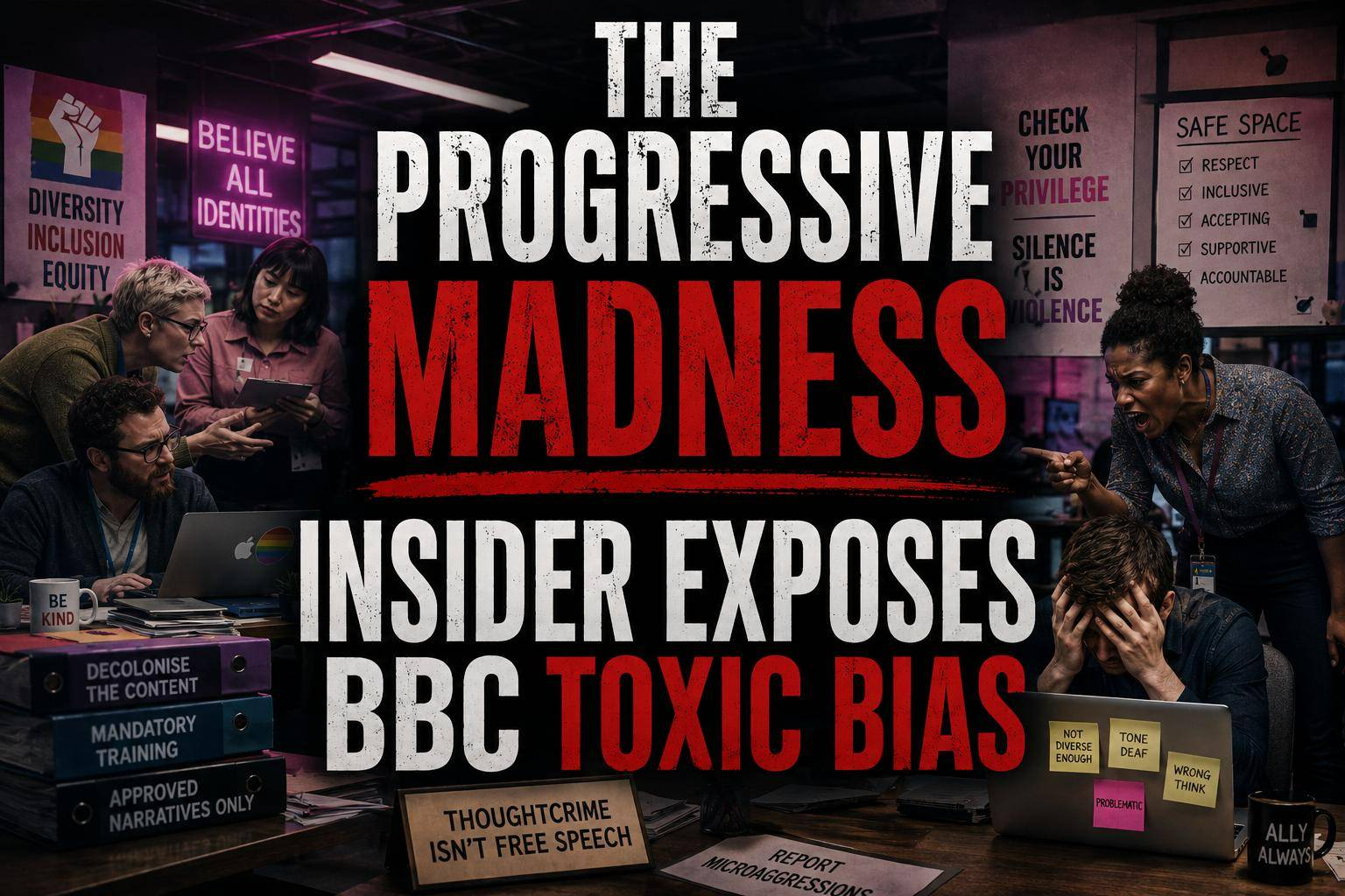 The BBC’s “Progressive Madness”: Insider Exposes BBC Toxic Bias